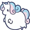 Стикер 8 Fat Animals ʕ
