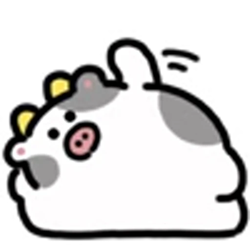 🐮 Эмодзи «Fat Animals» для Telegram