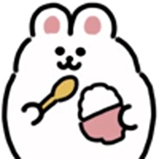 🐰 Эмодзи «Fat Animals» для Telegram