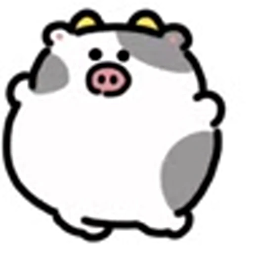 🐄 Эмодзи «Fat Animals» для Telegram