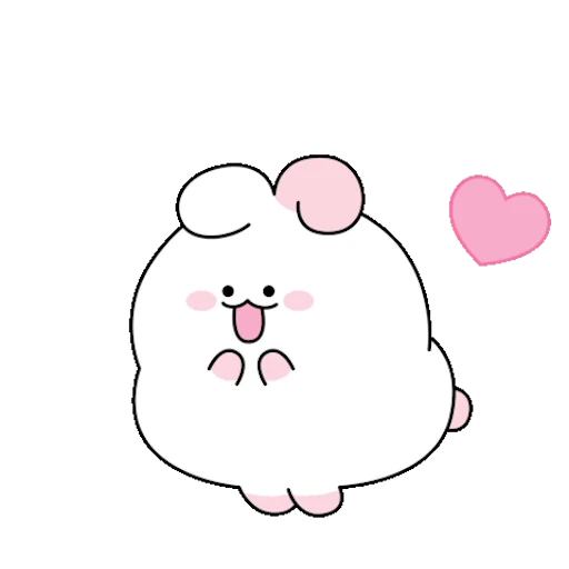 💕 Стикер «Fat Bunny» для Telegram