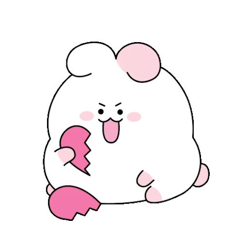 💔 Стикер «Fat Bunny» для Telegram