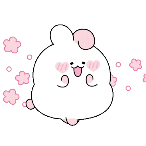 🌸 Стикер «Fat Bunny» для Telegram
