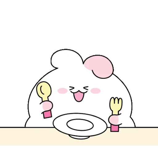 🍽 Стикер «Fat Bunny» для Telegram