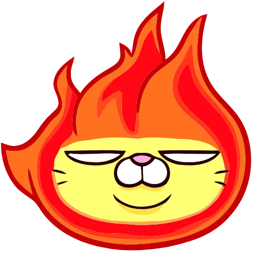 🔥 Эмодзи «FAT CAT» для Telegram