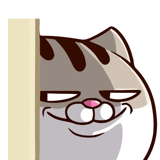 😈 Эмодзи «FAT CAT» для Telegram