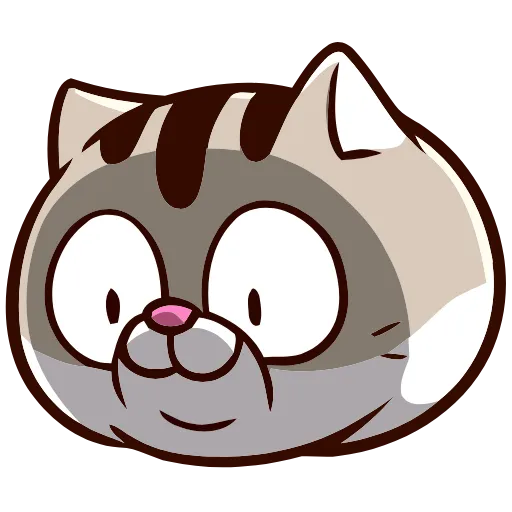 😈 Эмодзи «FAT CAT» для Telegram