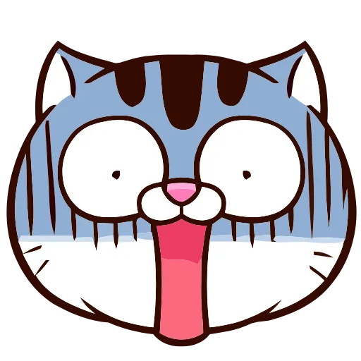 😨 Эмодзи «FAT CAT» для Telegram