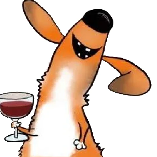 😂 Стикер «Corgio Armani» для Telegram