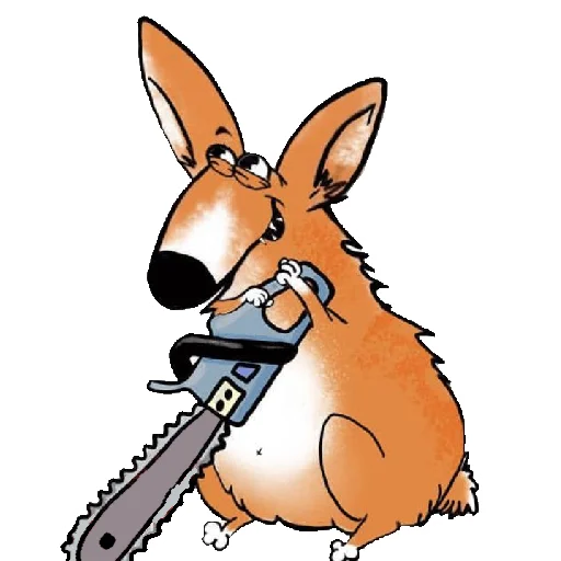 🪚 Стикер «Corgio Armani» для Telegram