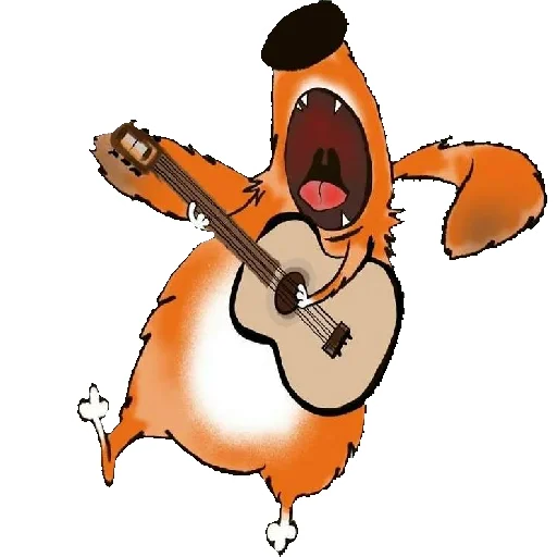 🎸 Стикер «Corgio Armani» для Telegram