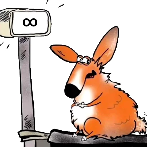 🪨 Стикер «Corgio Armani» для Telegram