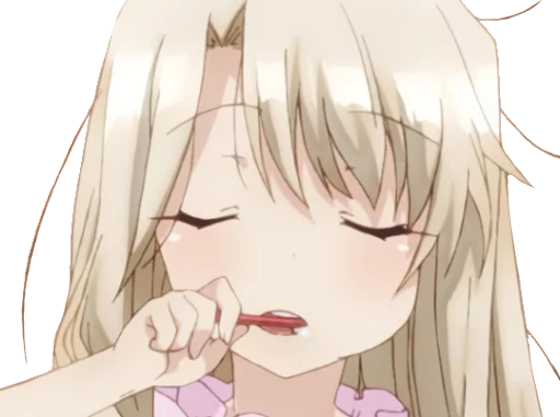😚 Стикер «fate / kaleid liner prisma illya» для Telegram