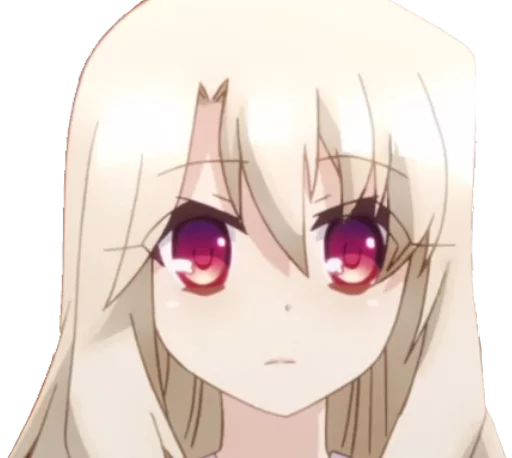 😕 Стикер «fate / kaleid liner prisma illya» для Telegram