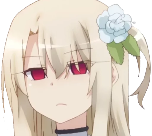 😒 Стикер «fate / kaleid liner prisma illya» для Telegram