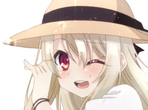 😌 Стикер «fate / kaleid liner prisma illya» для Telegram