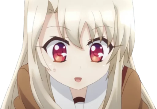 😓 Стикер «fate / kaleid liner prisma illya» для Telegram
