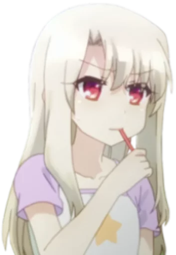 😠 Стикер «fate / kaleid liner prisma illya» для Telegram