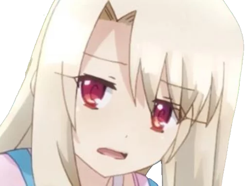 😒 Стикер «fate / kaleid liner prisma illya» для Telegram
