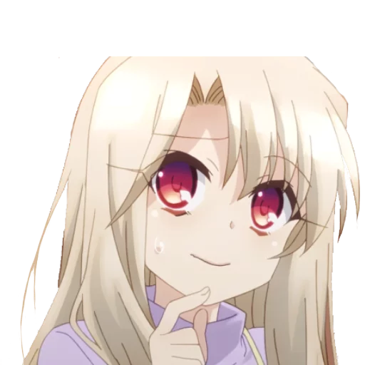 🤔 Стикер «fate / kaleid liner prisma illya» для Telegram