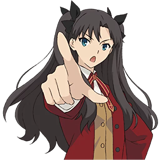☝ Стикер «Fate Stay Night» для Telegram