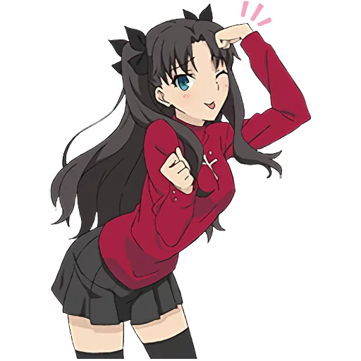 😉 Стикер «Fate Stay Night» для Telegram