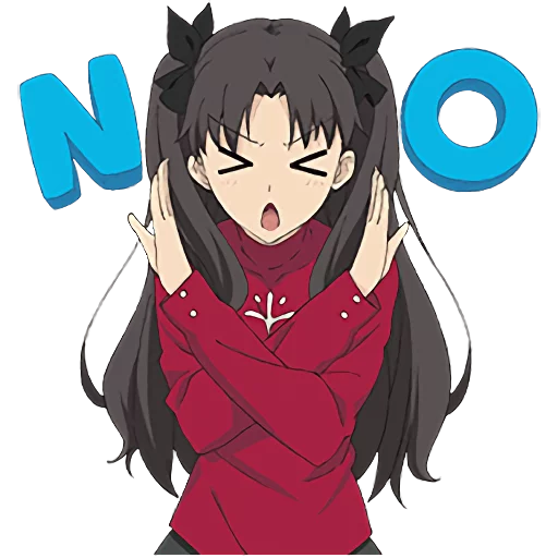 😣 Стикер «Fate Stay Night» для Telegram