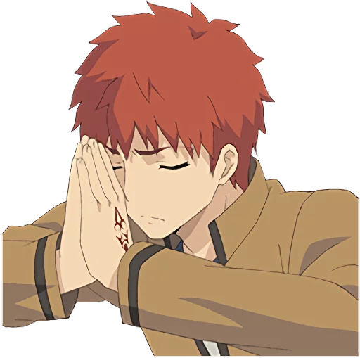 🙏 Стикер «Fate Stay Night» для Telegram