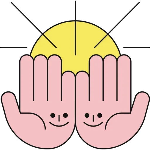 🤲 Стикер «Fat funny guy» для Telegram