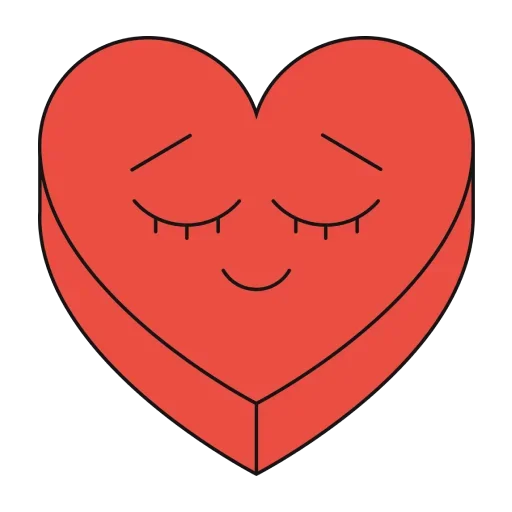 ❤️ Стикер «Fat funny guy» для Telegram
