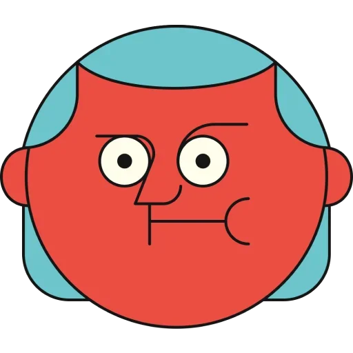 😡 Стикер «Fat funny guy» для Telegram