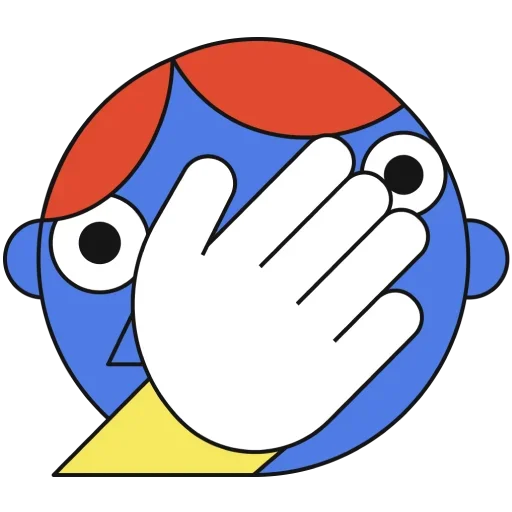 🙊 Стикер «Fat funny guy» для Telegram