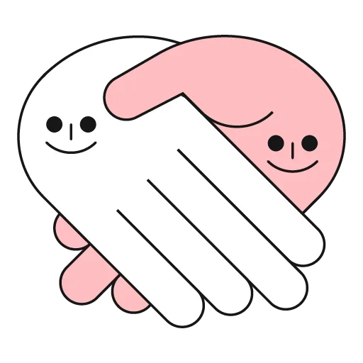 🤝 Стикер «Fat funny guy» для Telegram