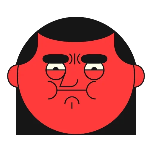 🤬 Стикер «Fat funny guy» для Telegram