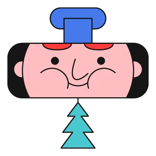 😳 Стикер «Fat funny guy» для Telegram
