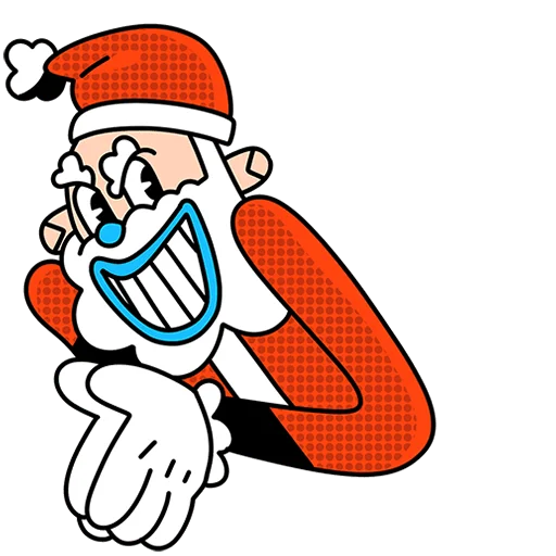 😈 Стикер «Дед Отмороз Без Текста» для Telegram