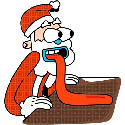 😳 Стикер «Дед Отмороз Без Текста» для Telegram