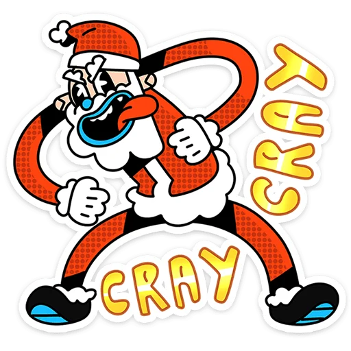 🎅 Стикер «Дед Отмороз» для Telegram