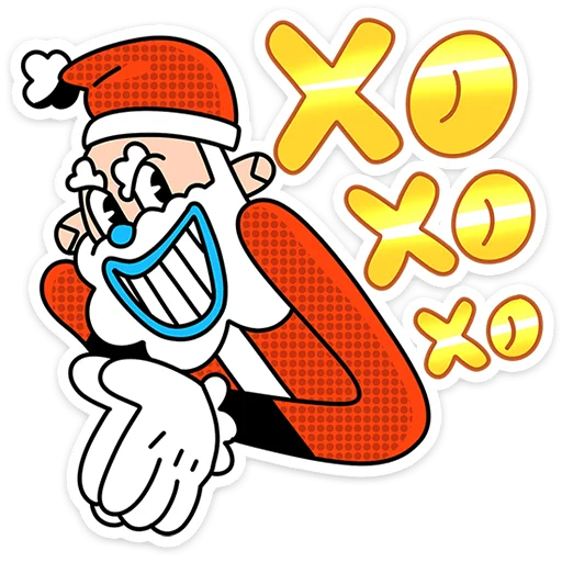 🎅 Стикер «Дед Отмороз» для Telegram