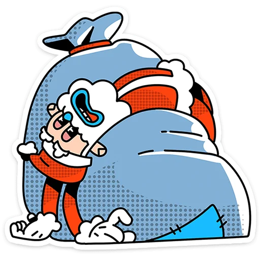 🎅 Стикер «Дед Отмороз» для Telegram