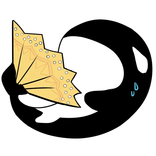 ☀️ Стикер «Жирная Косатка» для Telegram