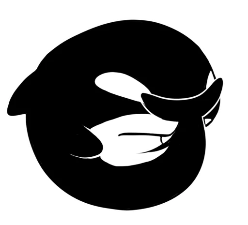🤦‍♀️ Стикер «Жирная Косатка» для Telegram