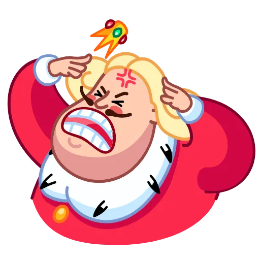 🤔 Стикер «King» для Telegram
