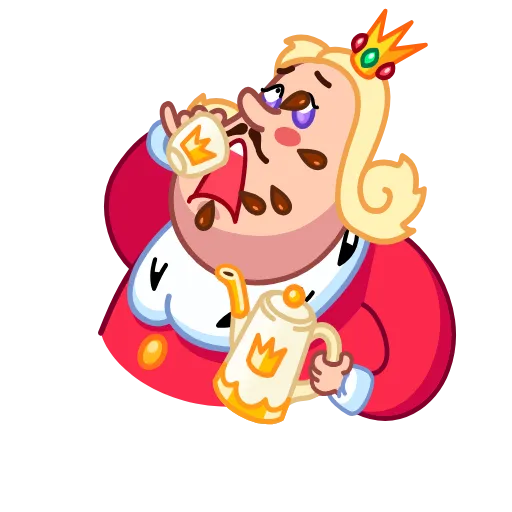 ☕️ Стикер «King» для Telegram
