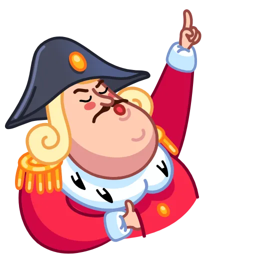 ☝️ Стикер «King» для Telegram