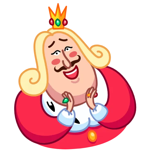 👏 Стикер «King» для Telegram