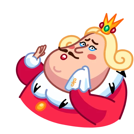 Стикерпак King для Telegram