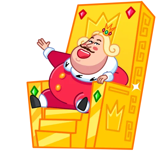 👋 Стикер «King» для Telegram