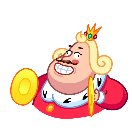 😬 Стикер «King» для Telegram