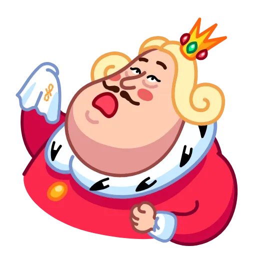 🤧 Стикер «King» для Telegram